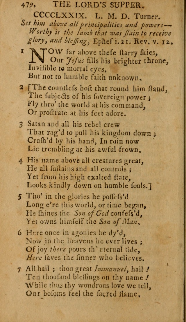 A Selection of Hymns: from the best authors, intended to be an appendix to Dr. Watt