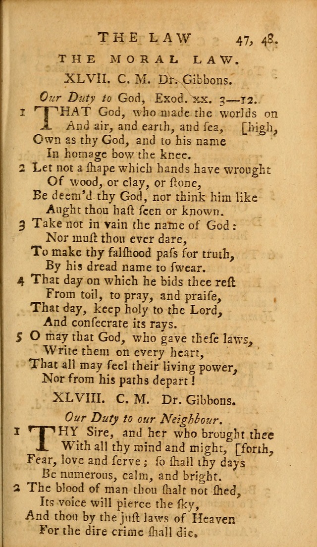 A Selection of Hymns: from the best authors, intended to be an appendix to Dr. Watt