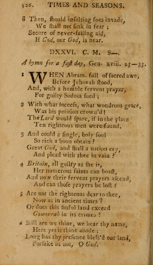 A Selection of Hymns: from the best authors, intended to be an appendix to Dr. Watt