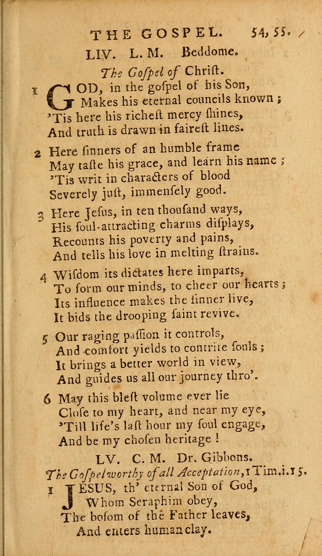 A Selection of Hymns: from the best authors, intended to be an appendix to Dr. Watt