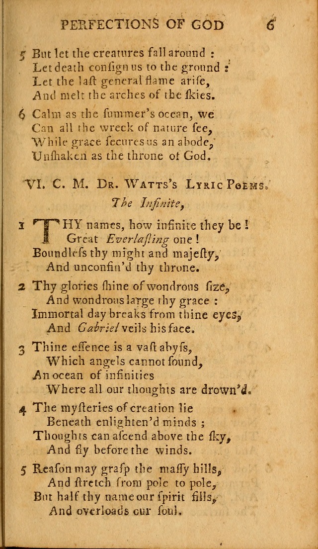 A Selection of Hymns: from the best authors, intended to be an appendix to Dr. Watt