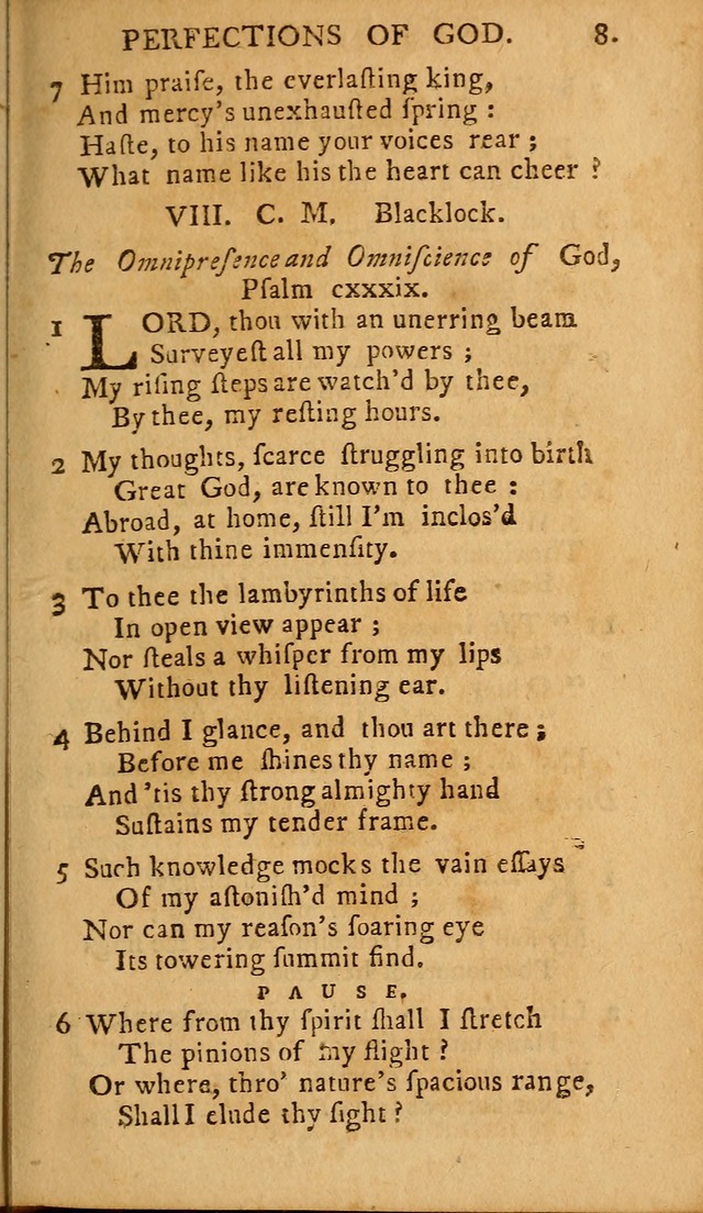 A Selection of Hymns: from the best authors, intended to be an appendix to Dr. Watt