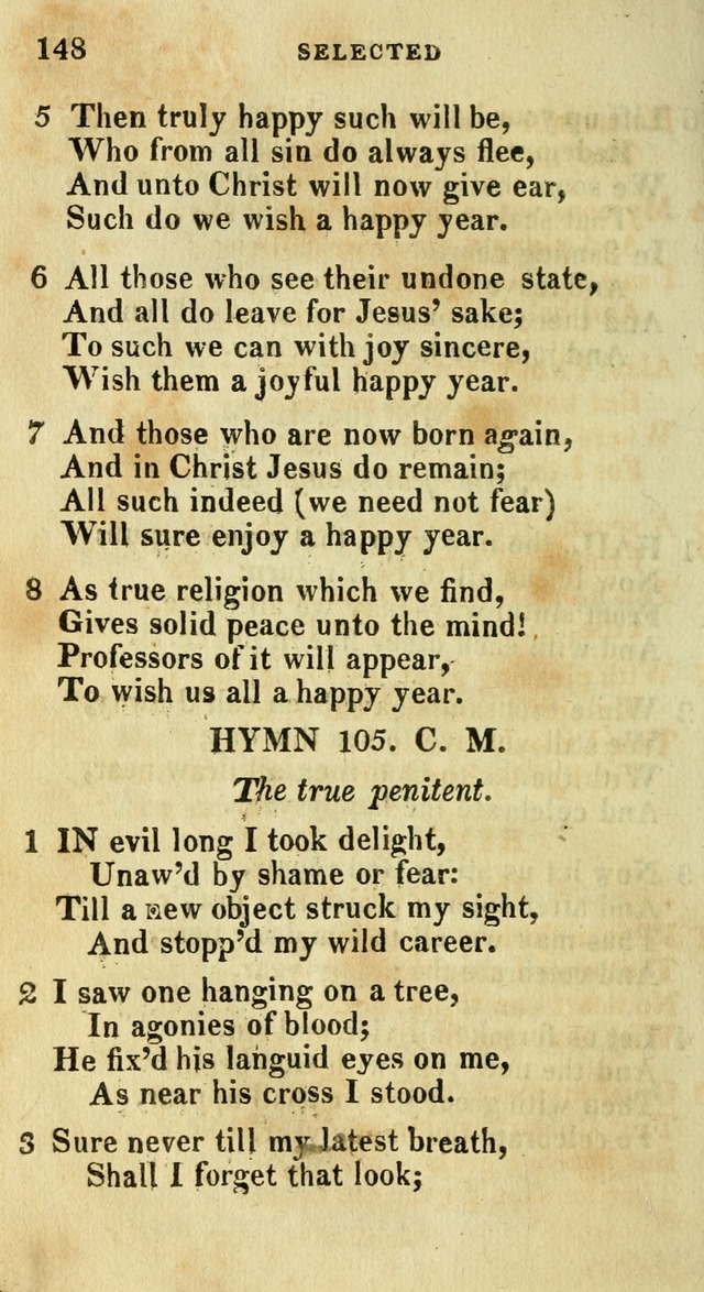 A Selection of Hymns, from the Best Authors page 152