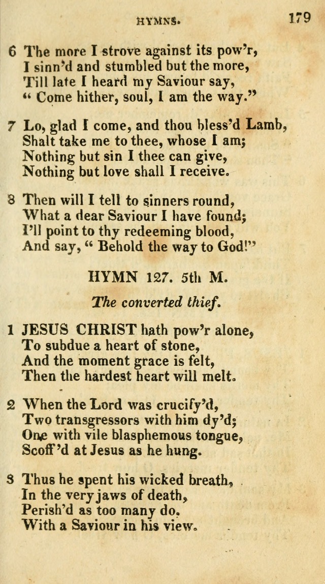 A Selection of Hymns, from the Best Authors page 183