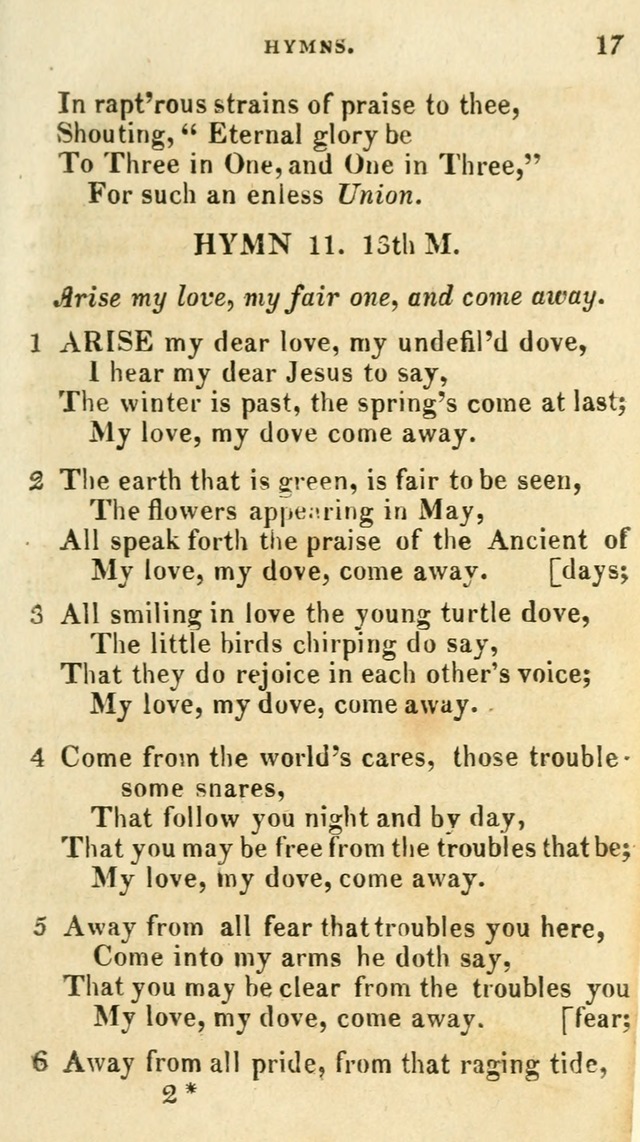 A Selection of Hymns, from the Best Authors page 21