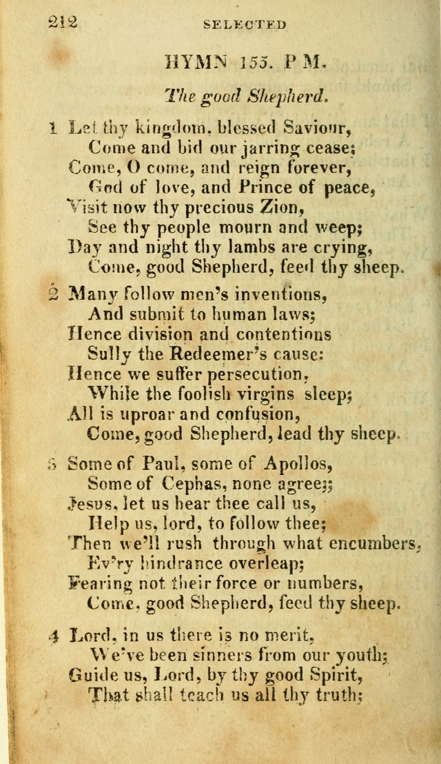 A Selection of Hymns, from the Best Authors page 220