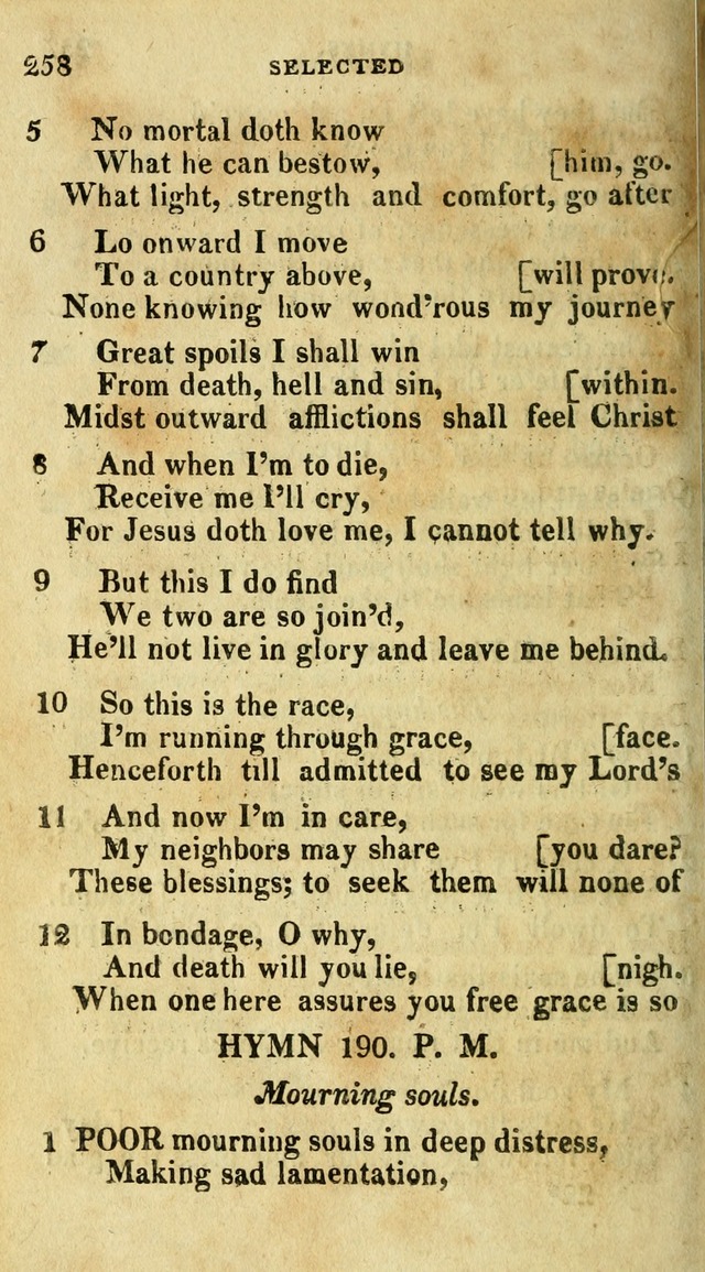 A Selection of Hymns, from the Best Authors page 266