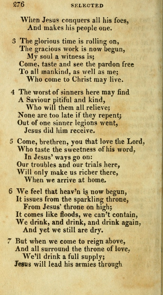 A Selection of Hymns, from the Best Authors page 284