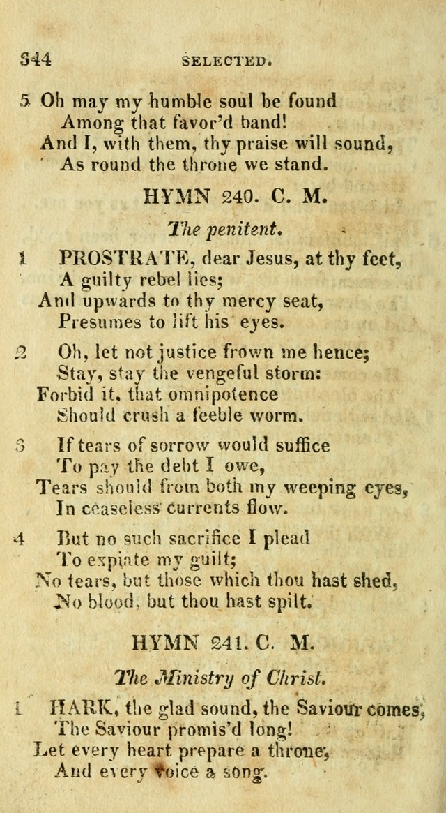 A Selection of Hymns, from the Best Authors page 400