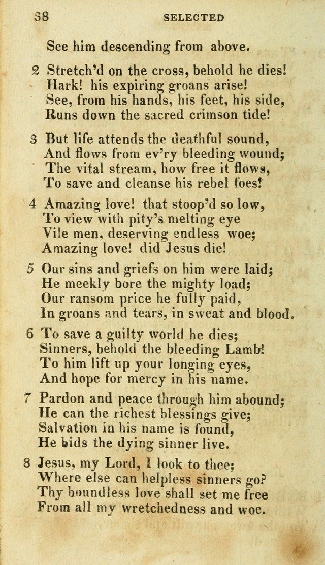 A Selection of Hymns, from the Best Authors page 42