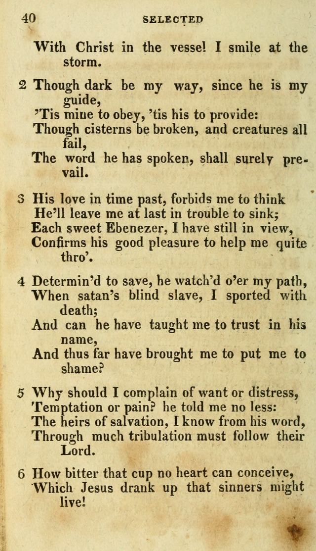 A Selection of Hymns, from the Best Authors page 44