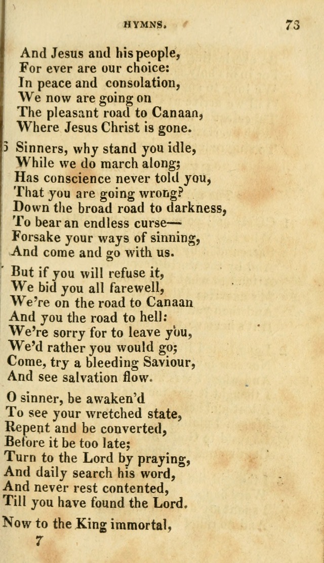 A Selection of Hymns, from the Best Authors page 77