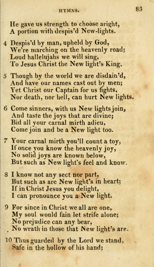 A Selection of Hymns, from the Best Authors page 87