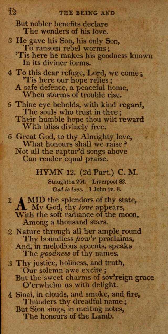 A Selection of Hymns from the Best Authors.: including a great number of originals: intended to be an appendix to Dr. Watts