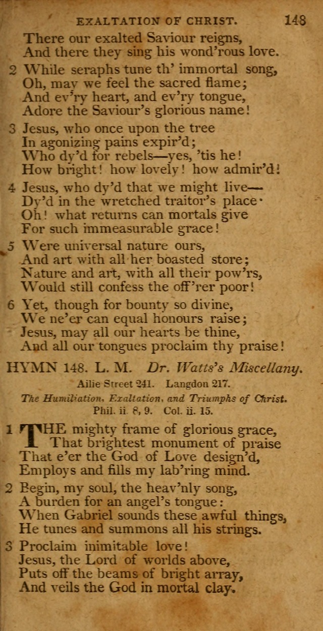 A Selection of Hymns from the Best Authors.: including a great number of originals: intended to be an appendix to Dr. Watts