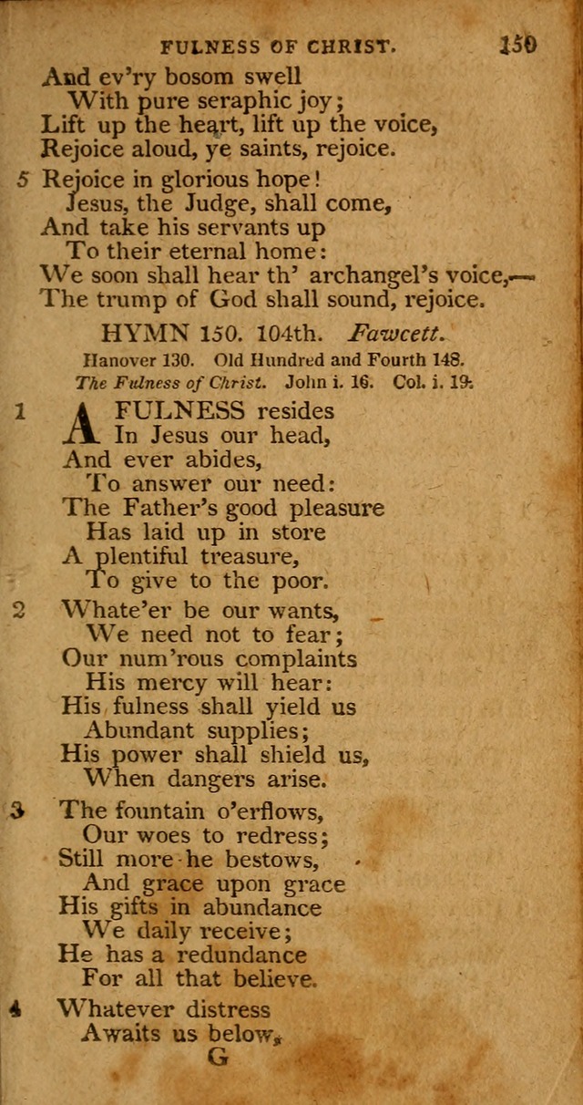 A Selection of Hymns from the Best Authors.: including a great number of originals: intended to be an appendix to Dr. Watts