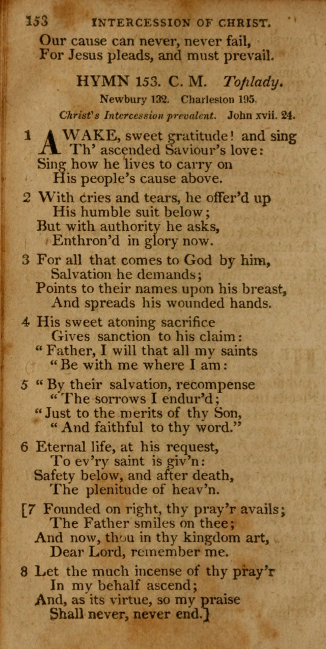 A Selection of Hymns from the Best Authors.: including a great number of originals: intended to be an appendix to Dr. Watts