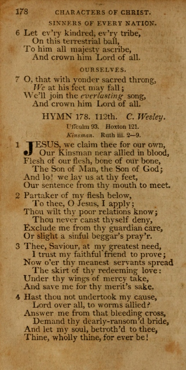 A Selection of Hymns from the Best Authors.: including a great number of originals: intended to be an appendix to Dr. Watts