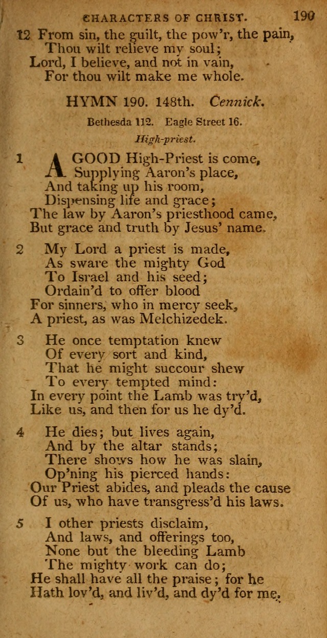 A Selection of Hymns from the Best Authors.: including a great number of originals: intended to be an appendix to Dr. Watts