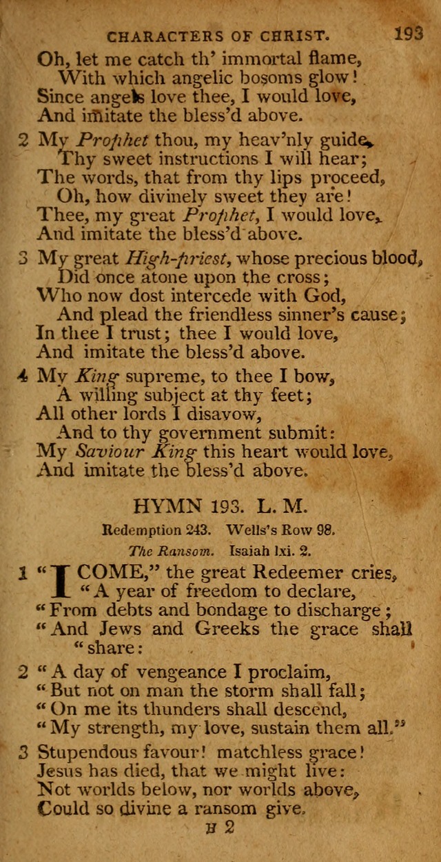 A Selection of Hymns from the Best Authors.: including a great number of originals: intended to be an appendix to Dr. Watts