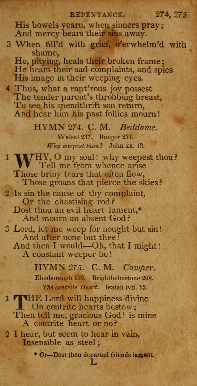 A Selection of Hymns from the Best Authors.: including a great number of originals: intended to be an appendix to Dr. Watts