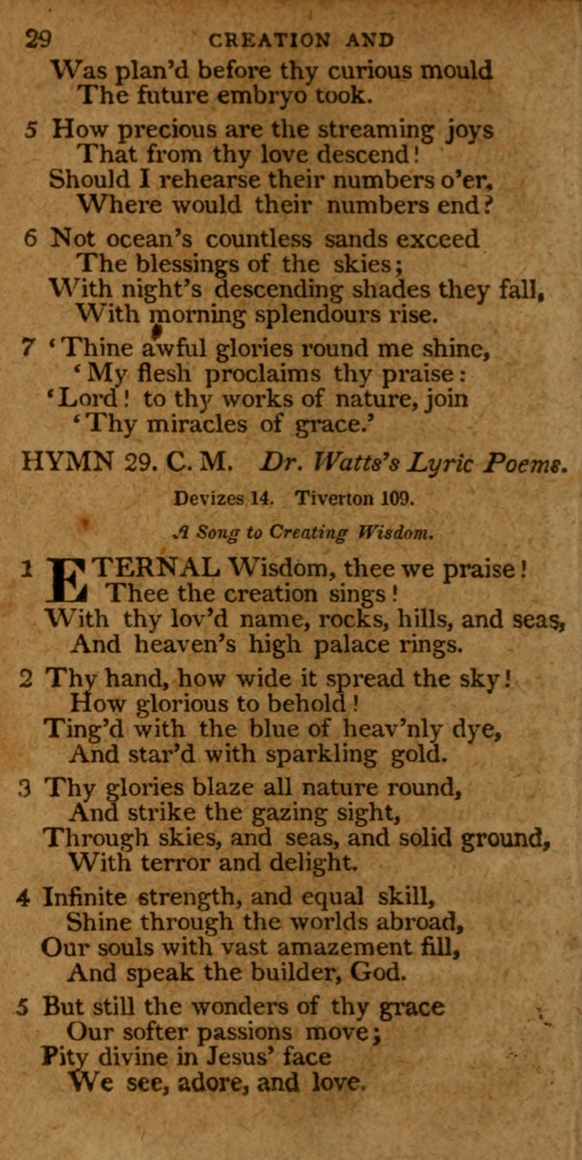 A Selection of Hymns from the Best Authors.: including a great number of originals: intended to be an appendix to Dr. Watts