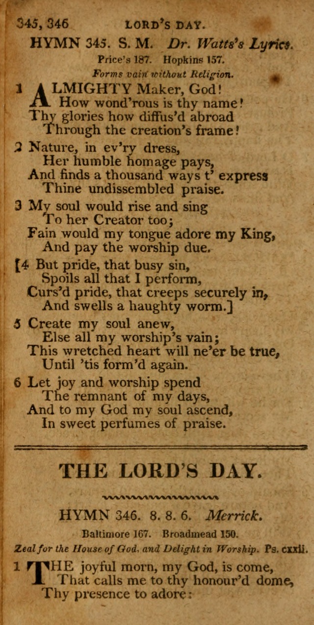 A Selection of Hymns from the Best Authors.: including a great number of originals: intended to be an appendix to Dr. Watts