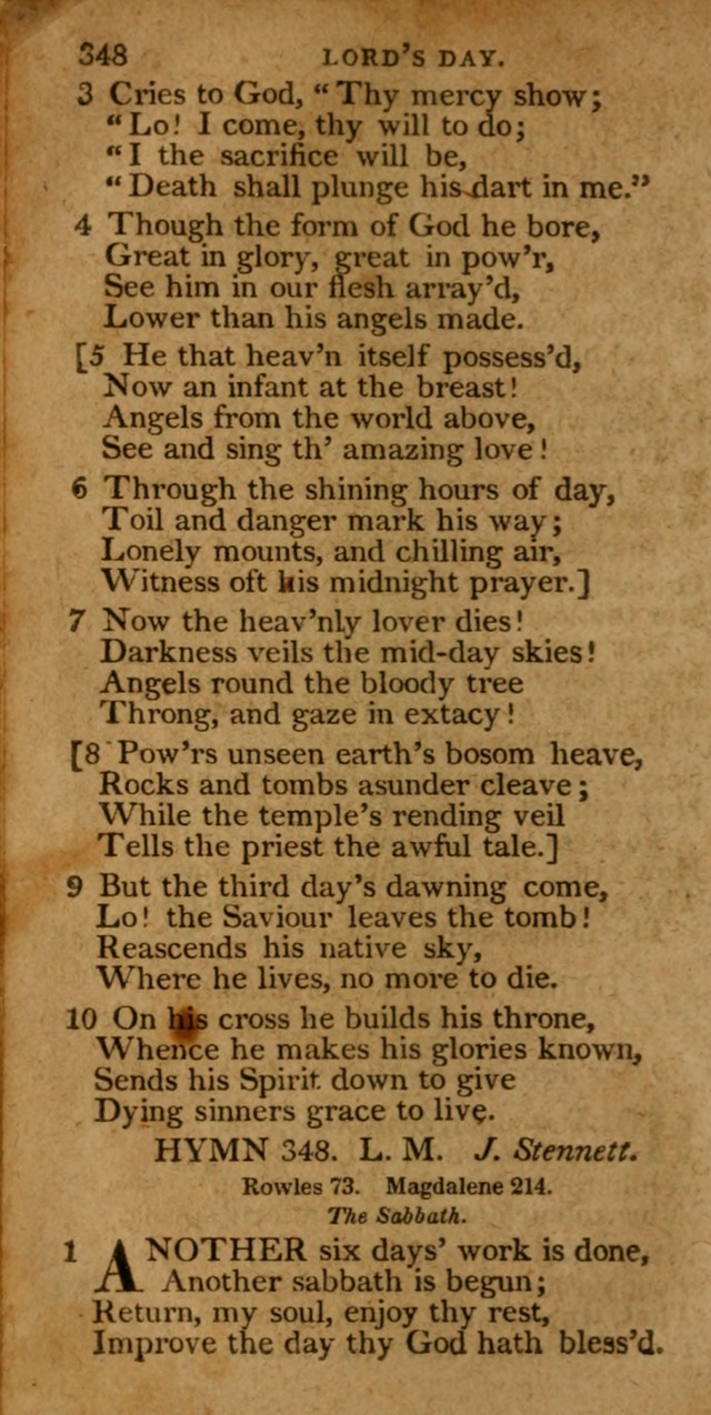 A Selection of Hymns from the Best Authors.: including a great number of originals: intended to be an appendix to Dr. Watts