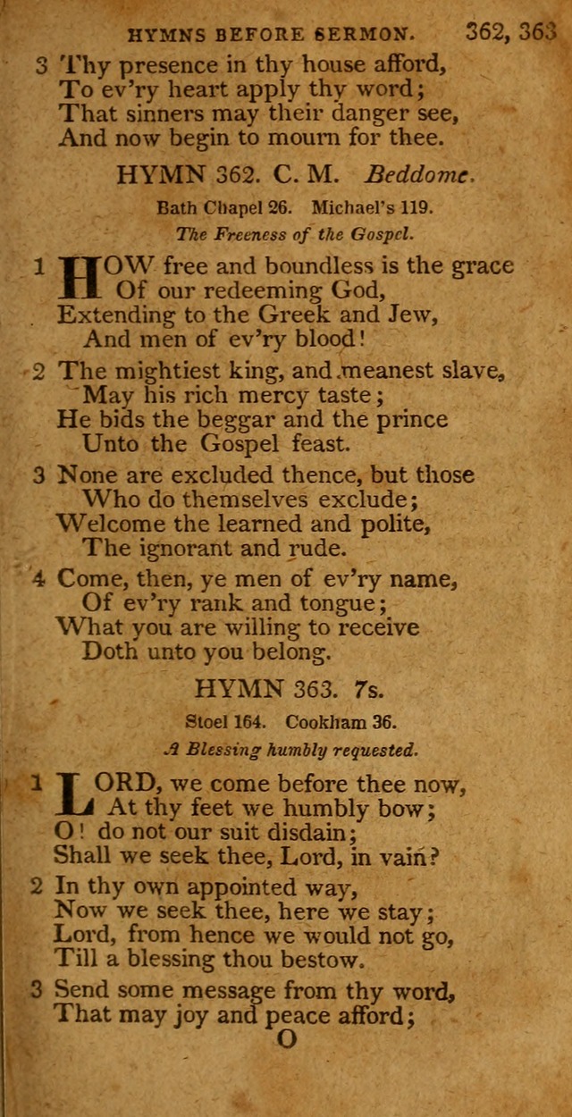 A Selection of Hymns from the Best Authors.: including a great number of originals: intended to be an appendix to Dr. Watts