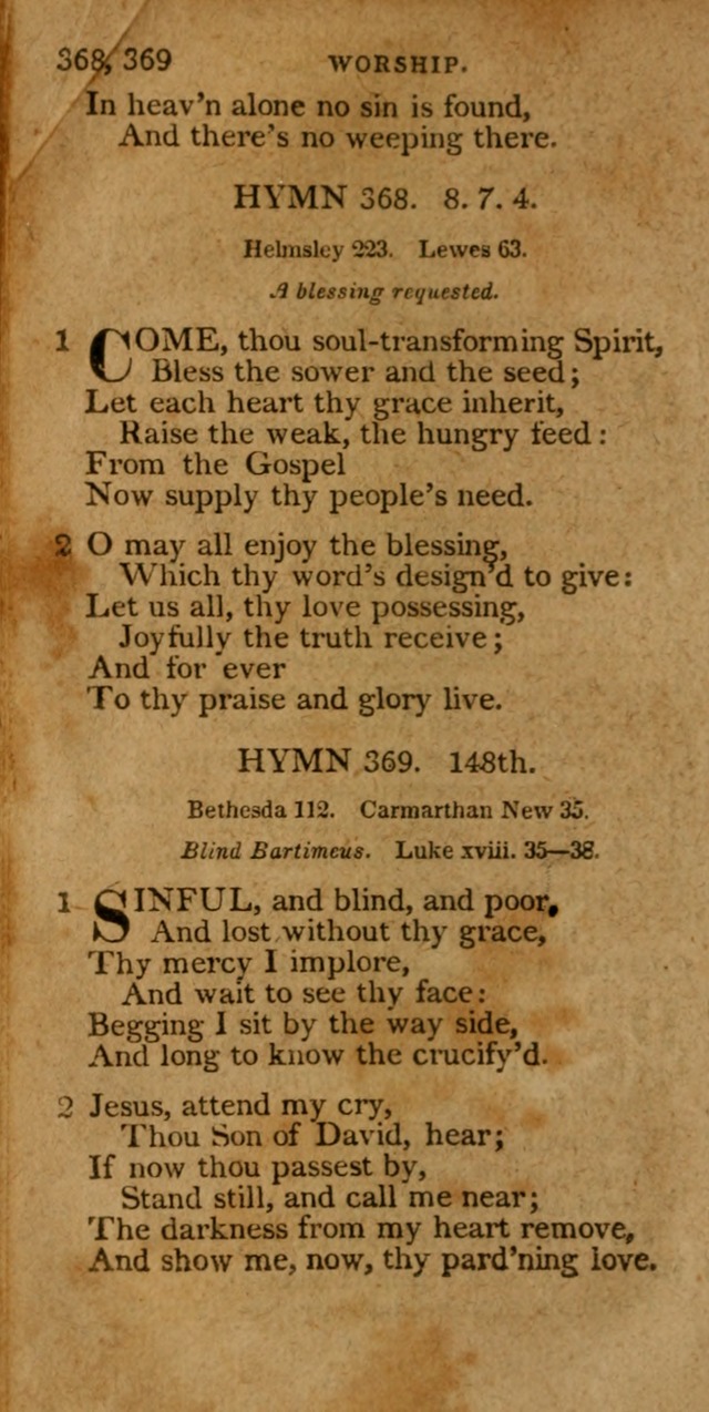 A Selection of Hymns from the Best Authors.: including a great number of originals: intended to be an appendix to Dr. Watts