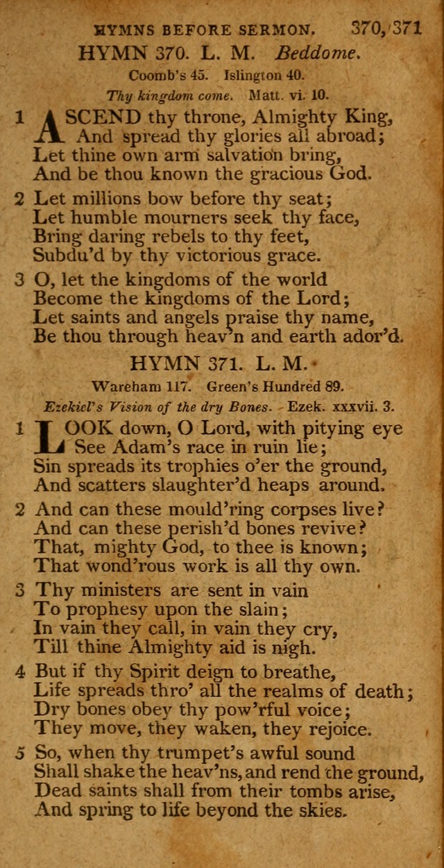 A Selection of Hymns from the Best Authors.: including a great number of originals: intended to be an appendix to Dr. Watts