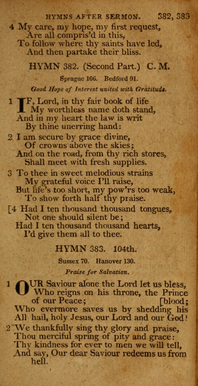 A Selection of Hymns from the Best Authors.: including a great number of originals: intended to be an appendix to Dr. Watts