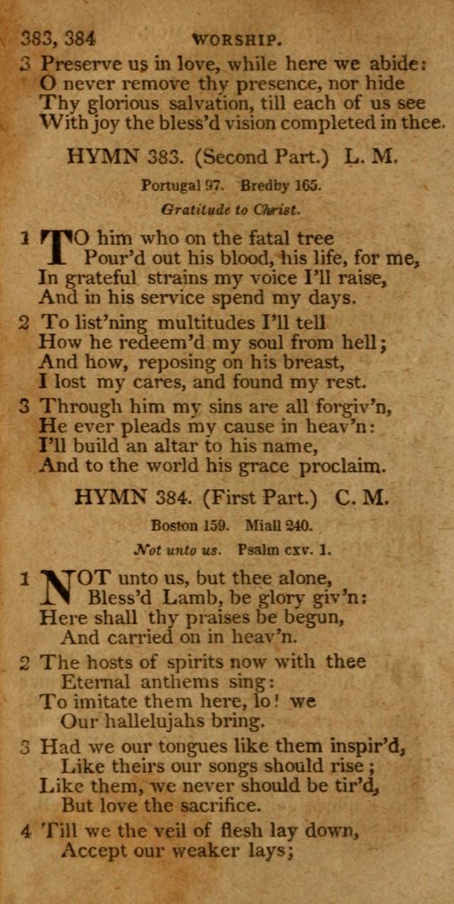 A Selection of Hymns from the Best Authors.: including a great number of originals: intended to be an appendix to Dr. Watts