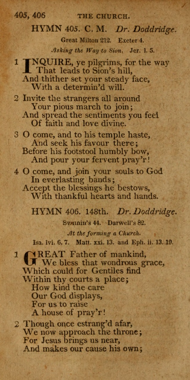 A Selection of Hymns from the Best Authors.: including a great number of originals: intended to be an appendix to Dr. Watts