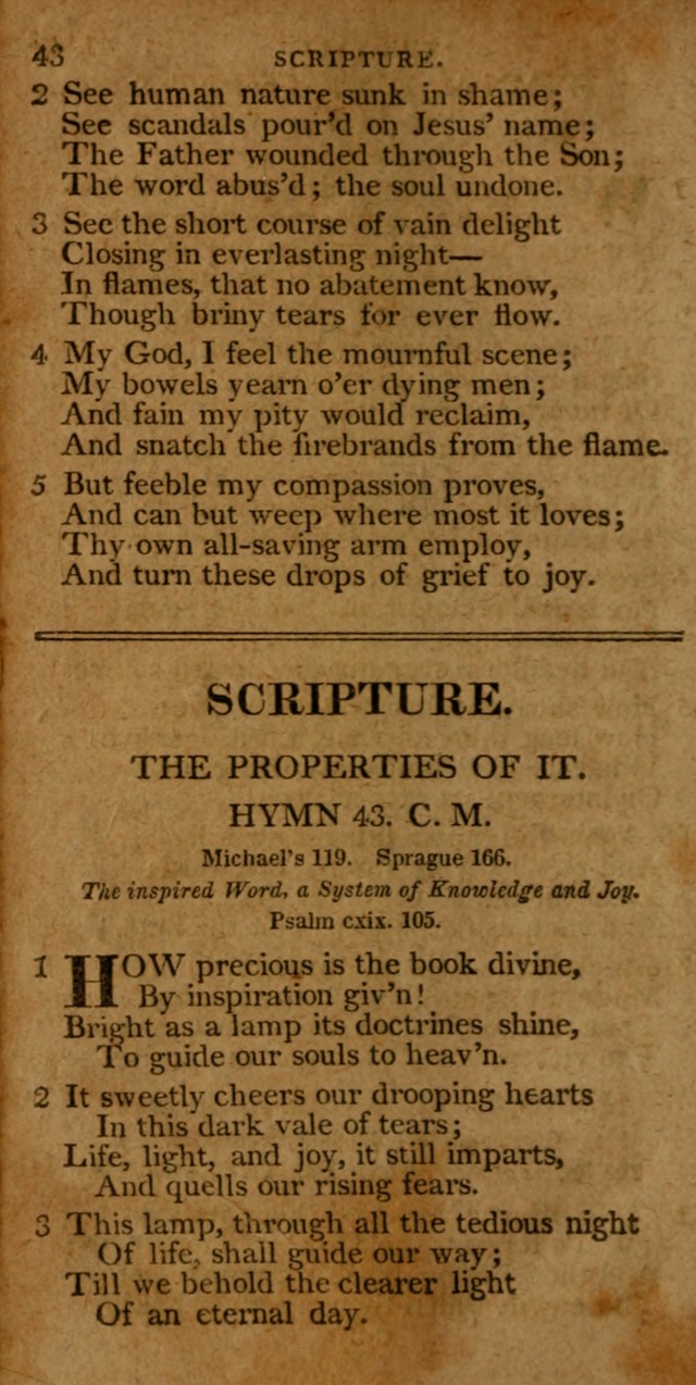 A Selection of Hymns from the Best Authors.: including a great number of originals: intended to be an appendix to Dr. Watts