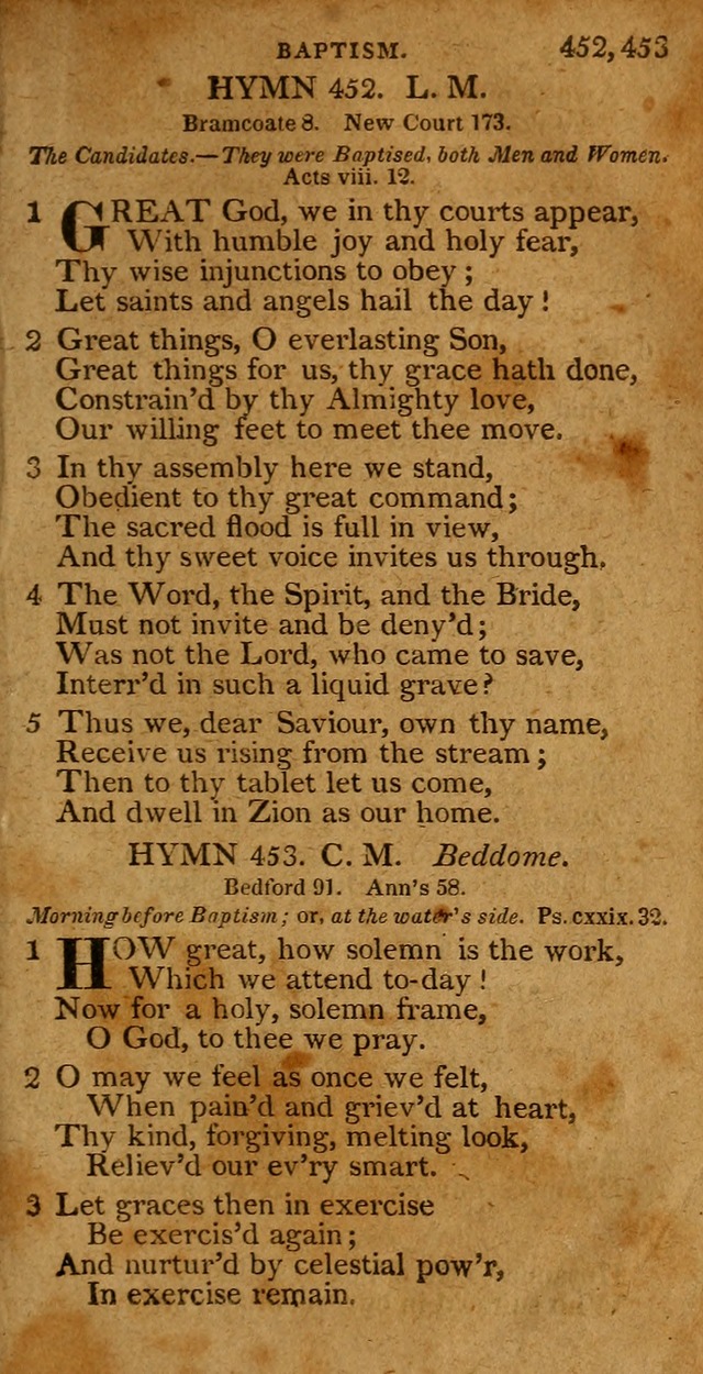 A Selection of Hymns from the Best Authors.: including a great number of originals: intended to be an appendix to Dr. Watts