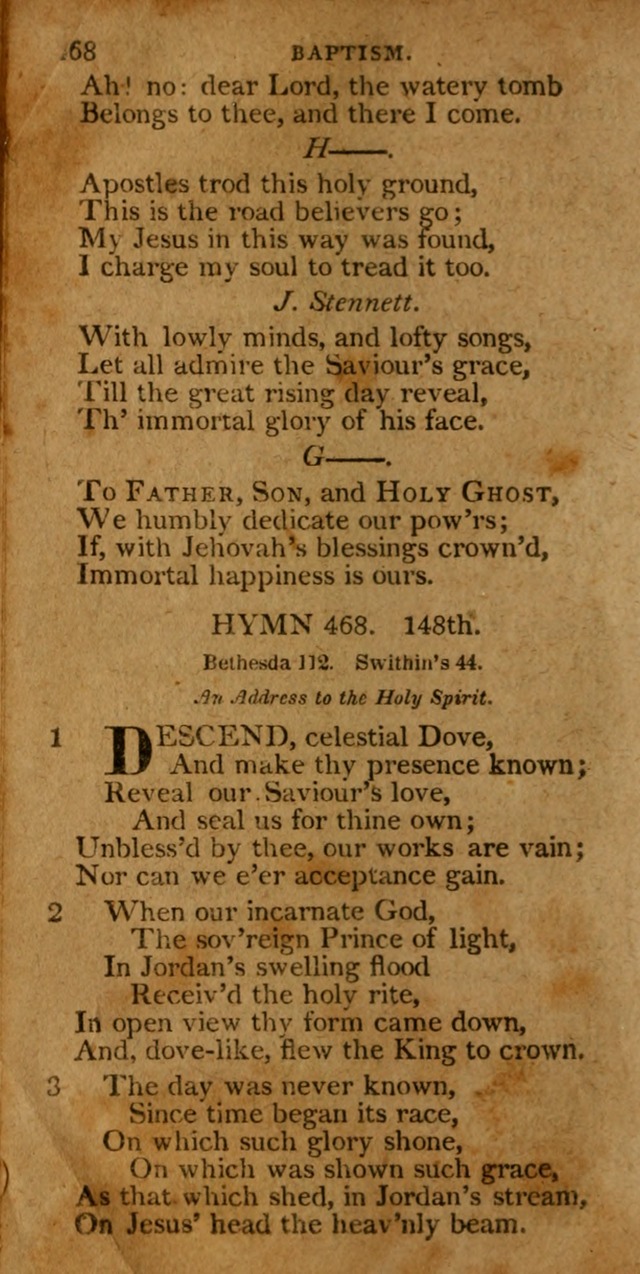 A Selection of Hymns from the Best Authors.: including a great number of originals: intended to be an appendix to Dr. Watts