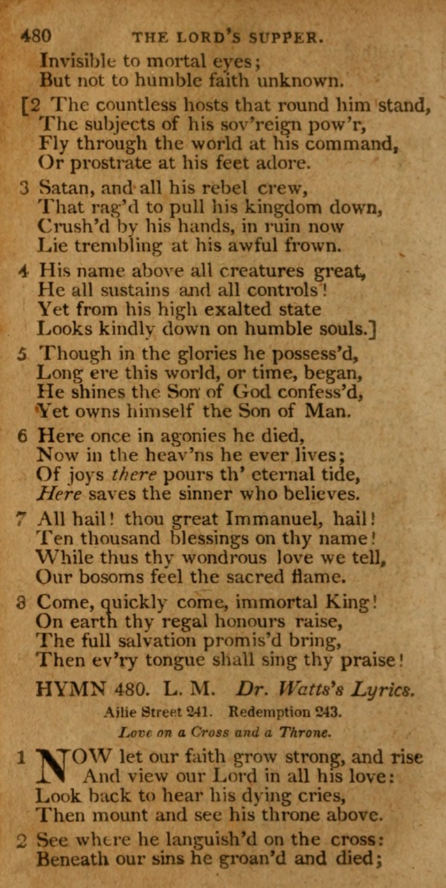 A Selection of Hymns from the Best Authors.: including a great number of originals: intended to be an appendix to Dr. Watts