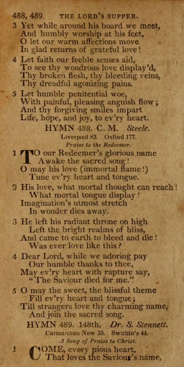 A Selection of Hymns from the Best Authors.: including a great number of originals: intended to be an appendix to Dr. Watts