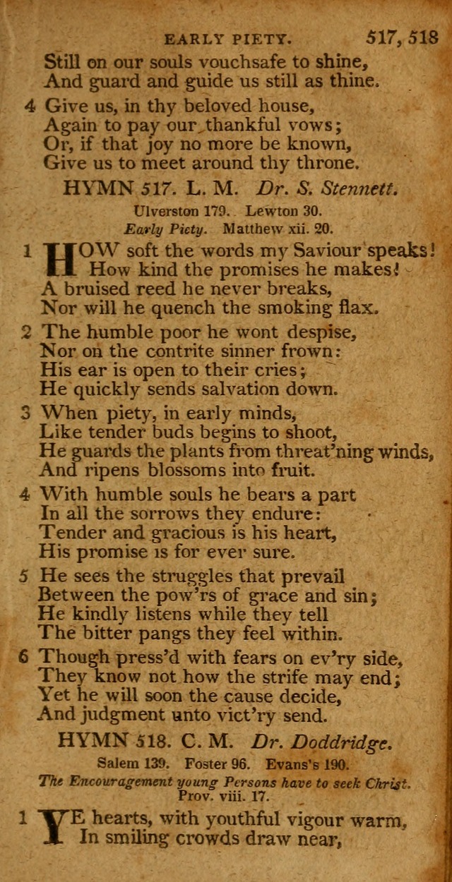 A Selection of Hymns from the Best Authors.: including a great number of originals: intended to be an appendix to Dr. Watts