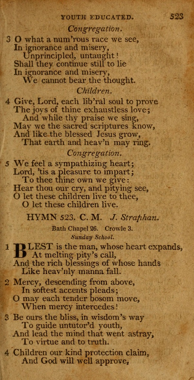 A Selection of Hymns from the Best Authors.: including a great number of originals: intended to be an appendix to Dr. Watts