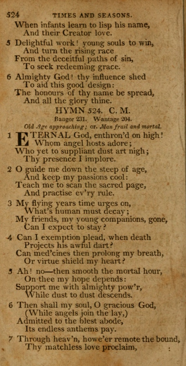 A Selection of Hymns from the Best Authors.: including a great number of originals: intended to be an appendix to Dr. Watts