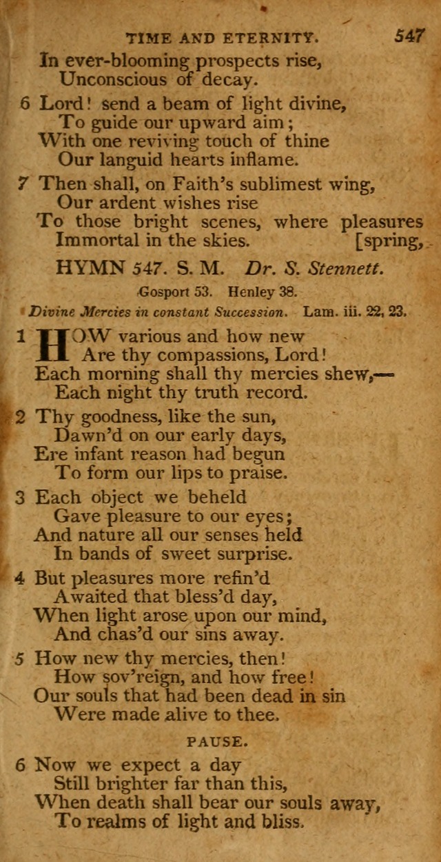 A Selection of Hymns from the Best Authors.: including a great number of originals: intended to be an appendix to Dr. Watts