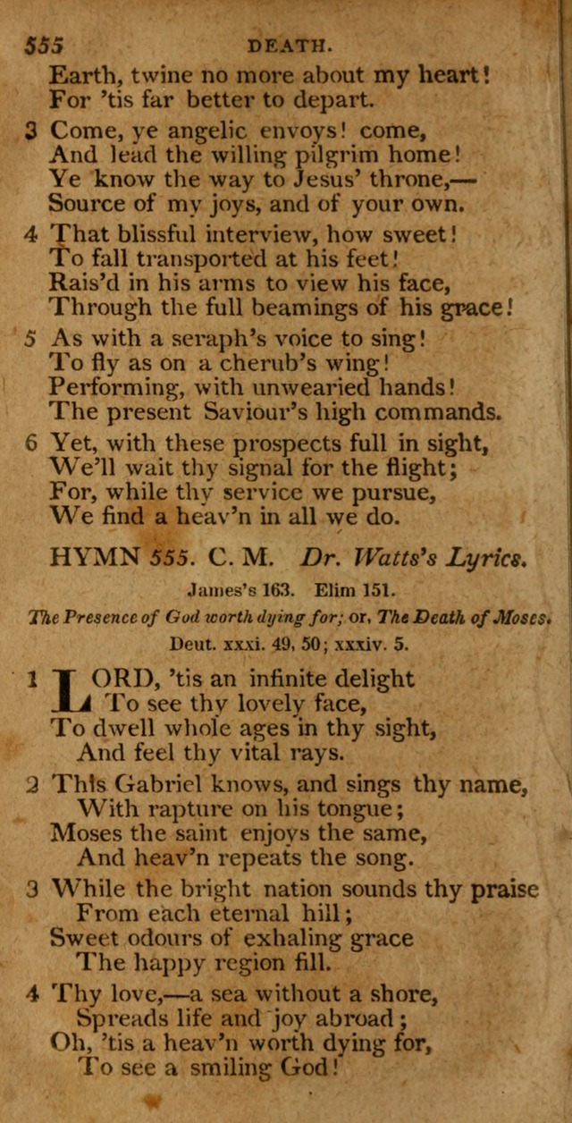 A Selection of Hymns from the Best Authors.: including a great number of originals: intended to be an appendix to Dr. Watts