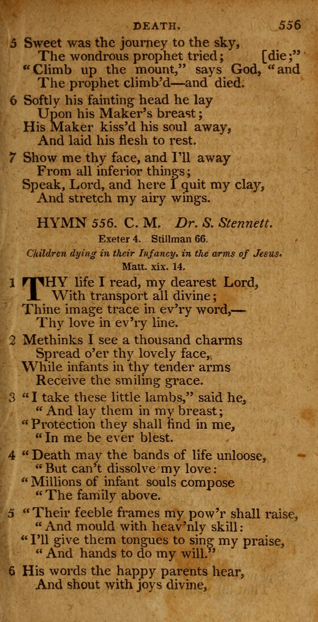 A Selection of Hymns from the Best Authors.: including a great number of originals: intended to be an appendix to Dr. Watts