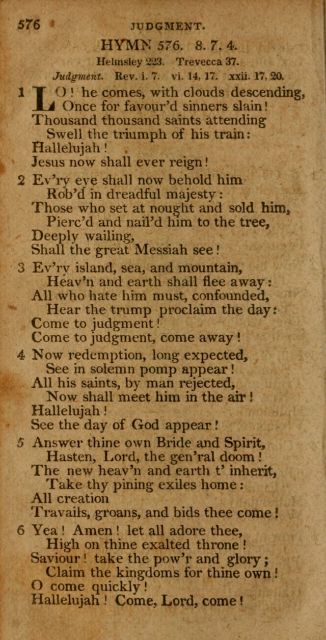 A Selection of Hymns from the Best Authors.: including a great number of originals: intended to be an appendix to Dr. Watts