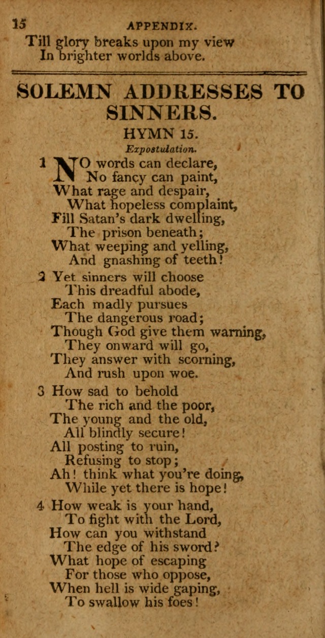 A Selection of Hymns from the Best Authors.: including a great number of originals: intended to be an appendix to Dr. Watts