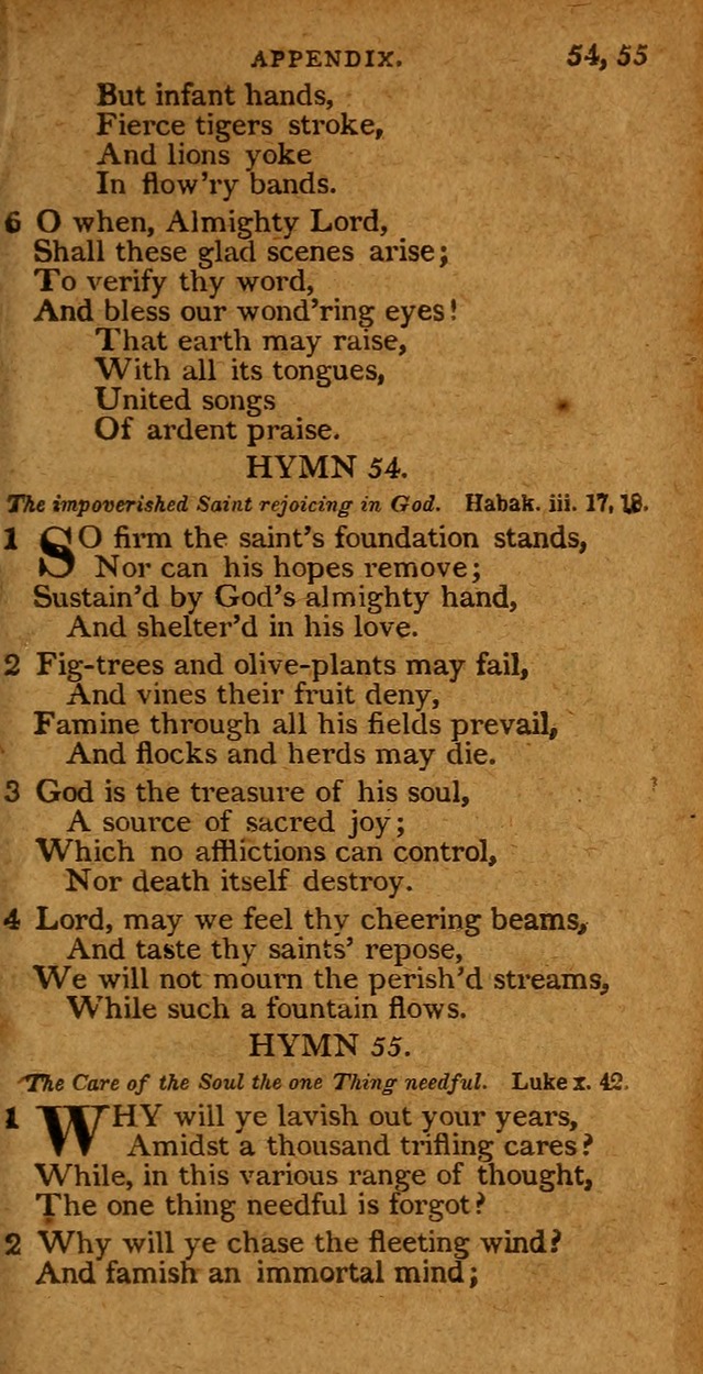 A Selection of Hymns from the Best Authors.: including a great number of originals: intended to be an appendix to Dr. Watts