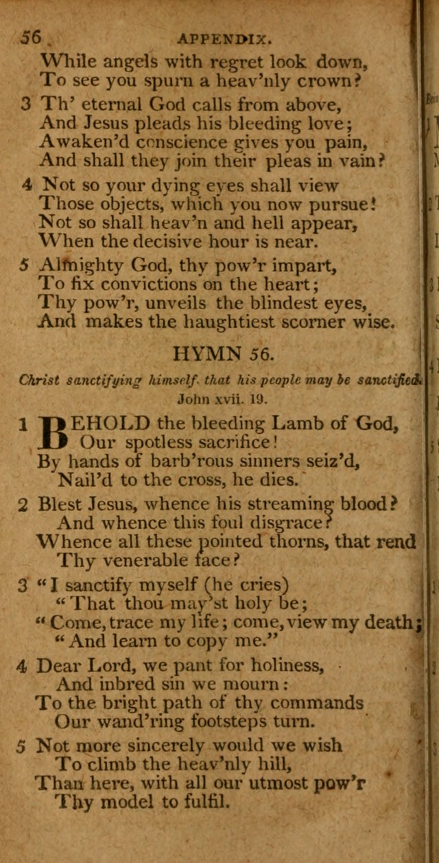 A Selection of Hymns from the Best Authors.: including a great number of originals: intended to be an appendix to Dr. Watts