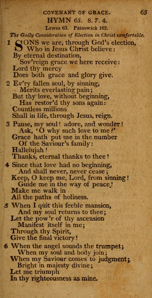 A Selection of Hymns from the Best Authors.: including a great number of originals: intended to be an appendix to Dr. Watts